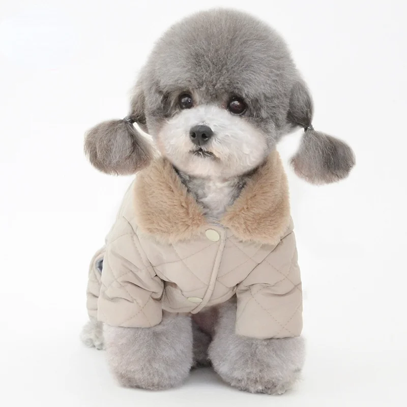 Solid Color Cotton Pet Jacket Clothes Winter Soft Comfortable for Dog Accessories Puppy Teddy Costume
Solid Color Cotton Pet Jacket Clothes Winter Soft Comfortable for Dog Accessories Puppy Teddy Costume