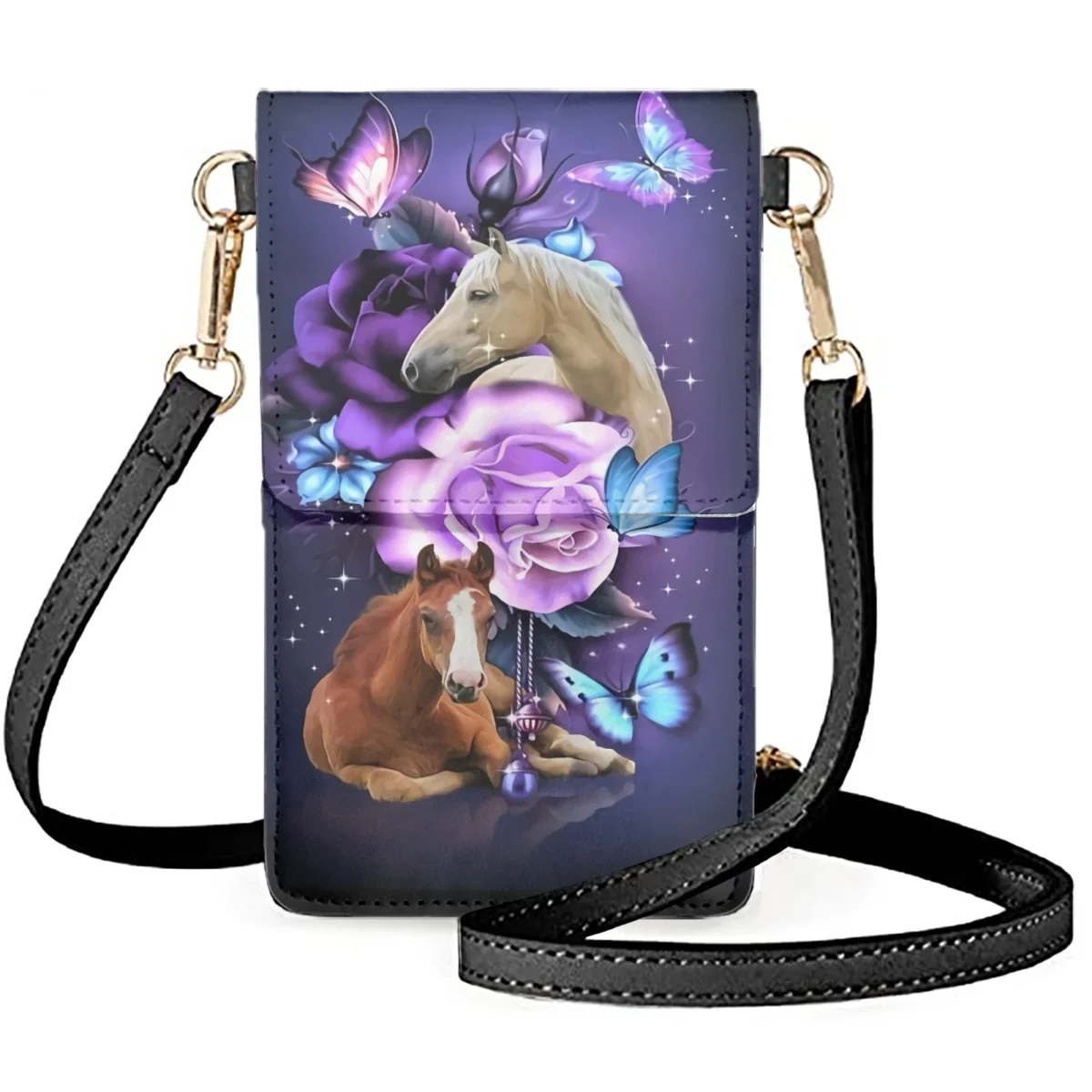 Романтичные сумки для мобильных телефонов фиолетовая Роза, сумка-мессенджер с 3d-рисунком животных, лошадей, собак для девушек, Маленькая же... 
Романтичные сумки для мобильных телефонов фиолетовая Роза, сумка-мессенджер с 3d-рисунком животных, лошадей, собак для девушек, Маленькая же...