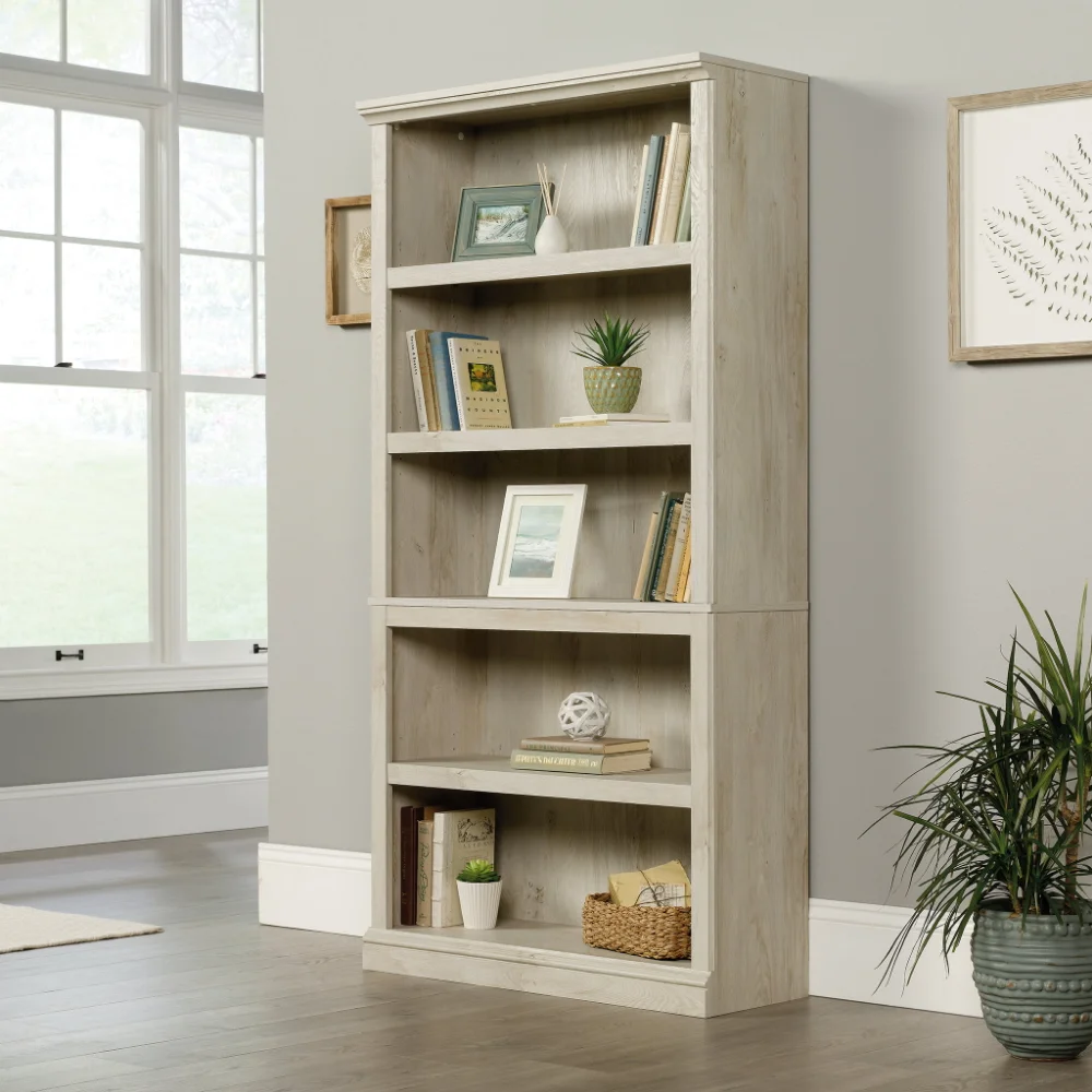 Sauder Select 5 - Shelf Bookcase, Chalked Chestnut Finish Book Shelf Furniture Bookcase Bookshelf Organizer Book Shelves
Sauder Select 5 - Shelf Bookcase, Chalked Chestnut Finish Book Shelf Furniture Bookcase Bookshelf Organizer Book Shelves