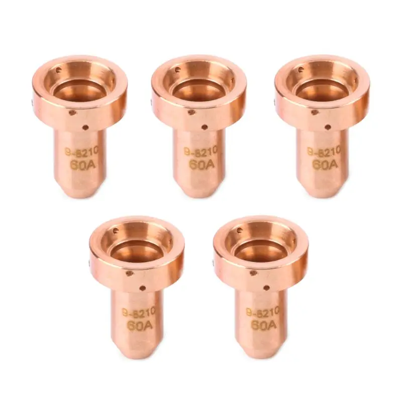N0HB 5pcs 9-8210 Plasma Cutting Torch Nozzle 60Amp Tip For SL60 SL100 Consumable Part
N0HB 5pcs 9-8210 Plasma Cutting Torch Nozzle 60Amp Tip For SL60 SL100 Consumable Part