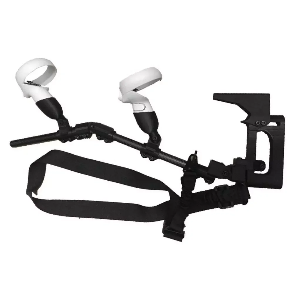 VR Game Gun Stock For Oculus Quest1/2 Controllers Enhanced FPS Gaming Shooting For Oculus Rift S/Oculus Quest 2 Accessories
VR Game Gun Stock For Oculus Quest1/2 Controllers Enhanced FPS Gaming Shooting For Oculus Rift S/Oculus Quest 2 Accessories