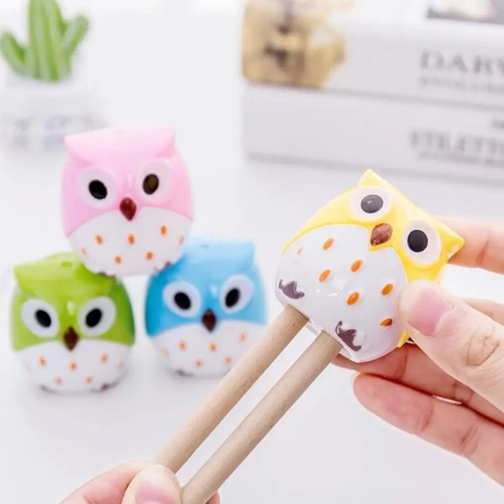 5PCS Plastic Pencil Sharpener Double Hole High Quality for School Office Supplies
5PCS Plastic Pencil Sharpener Double Hole High Quality for School Office Supplies