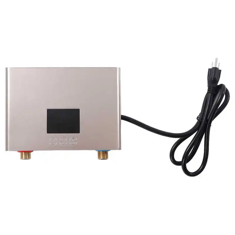 Electric Water heater Tankless Hot Water Heater Quick Heating Mini Golden Electric Tankless Water Heater for Kitchen Toilet US
Electric Water heater Tankless Hot Water Heater Quick Heating Mini Golden Electric Tankless Water Heater for Kitchen Toilet US