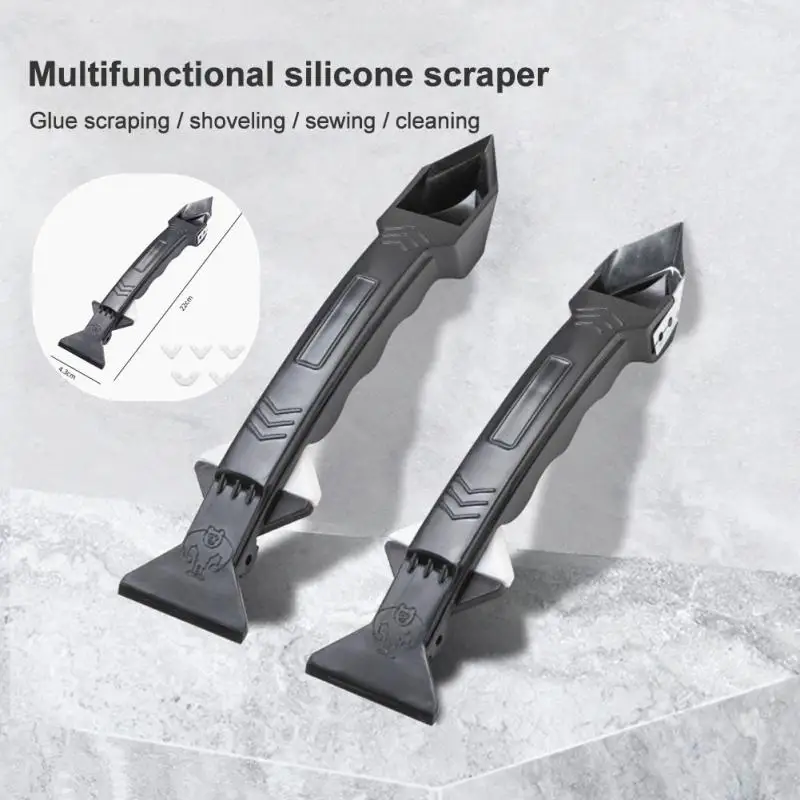 5 In 1 Silicone Heads Glue Shovel Cleaning Tool Caulking Tool Set Glass Glue Angle Scraper Removal Hand Tools Set Accessories
5 In 1 Silicone Heads Glue Shovel Cleaning Tool Caulking Tool Set Glass Glue Angle Scraper Removal Hand Tools Set Accessories