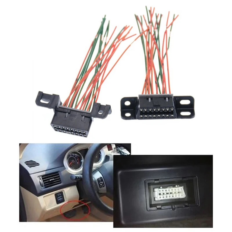 16 Pin Car Computer Detection Universal Connector Main Line Obd2 Cable Female Extension Connector Obd 2 Adapter Cable
16 Pin Car Computer Detection Universal Connector Main Line Obd2 Cable Female Extension Connector Obd 2 Adapter Cable
