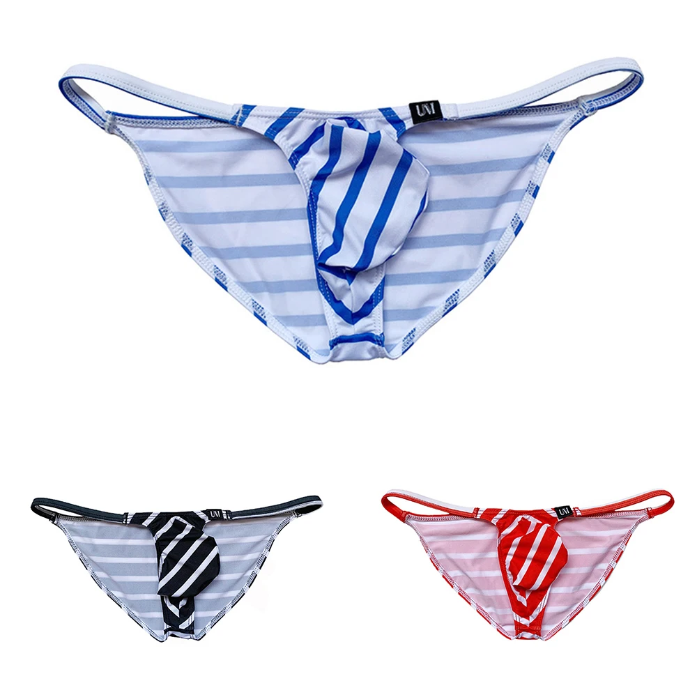 New Men Striped Elephant Nose G-String T-Back Briefs Jockstrap Bikini Low Rise Thong Lingerie Panties Underwear Tanga Hombre
New Men Striped Elephant Nose G-String T-Back Briefs Jockstrap Bikini Low Rise Thong Lingerie Panties Underwear Tanga Hombre