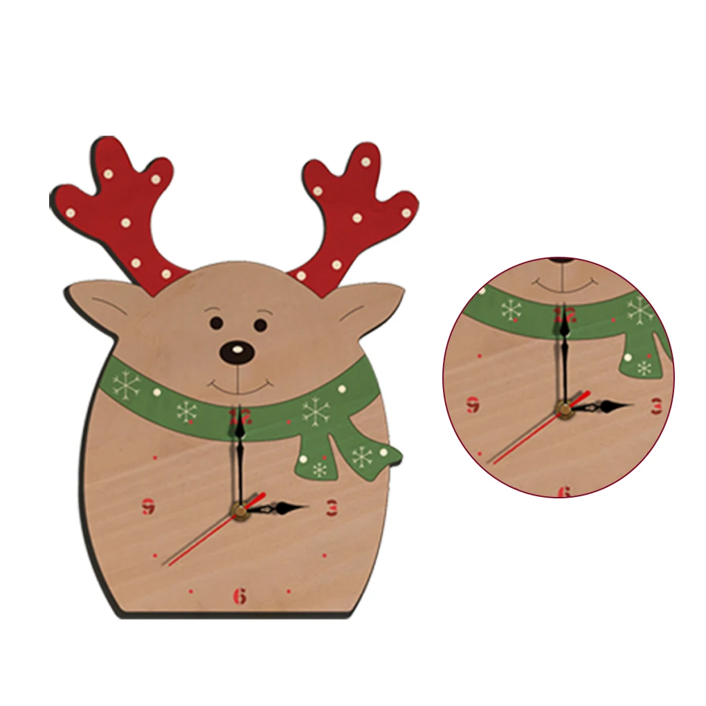 Christmas Decorative Wall Clock Cartoon Children's Bedroom Clock Printed Timepiece for Living Room Xmas new year decorations
Christmas Decorative Wall Clock Cartoon Children's Bedroom Clock Printed Timepiece for Living Room Xmas new year decorations