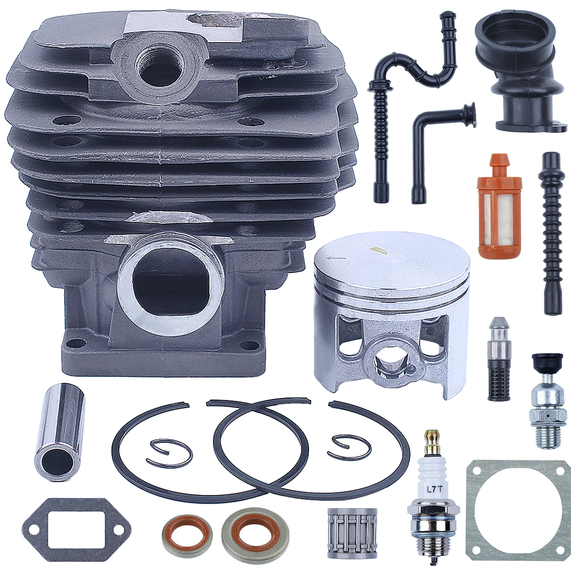 52mm Cylinder Piston Set For Stihl MS461 Fuel Filter Oil Filter Spark Plug Oil Seal Gasket Chainsaw Tool Accessories
52mm Cylinder Piston Set For Stihl MS461 Fuel Filter Oil Filter Spark Plug Oil Seal Gasket Chainsaw Tool Accessories