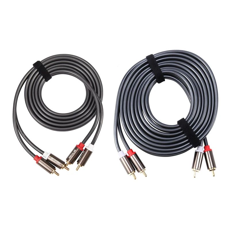 AYHF-Rexlis 2 шт. 2 Rca к 2 Rca штекер к штекеру Hifi аудио кабель Ofc Av динамик провод 1,8 м и 3 метра
AYHF-Rexlis 2 шт. 2 Rca к 2 Rca штекер к штекеру Hifi аудио кабель Ofc Av динамик провод 1,8 м и 3 метра