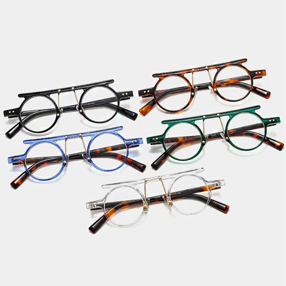 2022 Fashion Small Round Punk Sunglasses Women Retro Clear Ocean Gradient Lens Shades UV400 Men Double Color Rivets Sun Glasses
2022 Fashion Small Round Punk Sunglasses Women Retro Clear Ocean Gradient Lens Shades UV400 Men Double Color Rivets Sun Glasses
