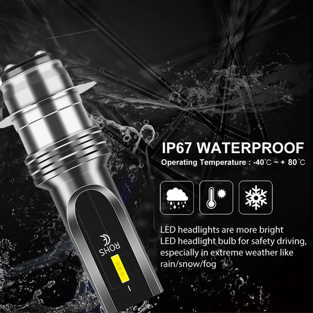 2X H6M P15D LED Motorcycle UTV ATV Headlight Bulbs High/Low Beam Lamp 6000K Brand New Car Accessories
2X H6M P15D LED Motorcycle UTV ATV Headlight Bulbs High/Low Beam Lamp 6000K Brand New Car Accessories