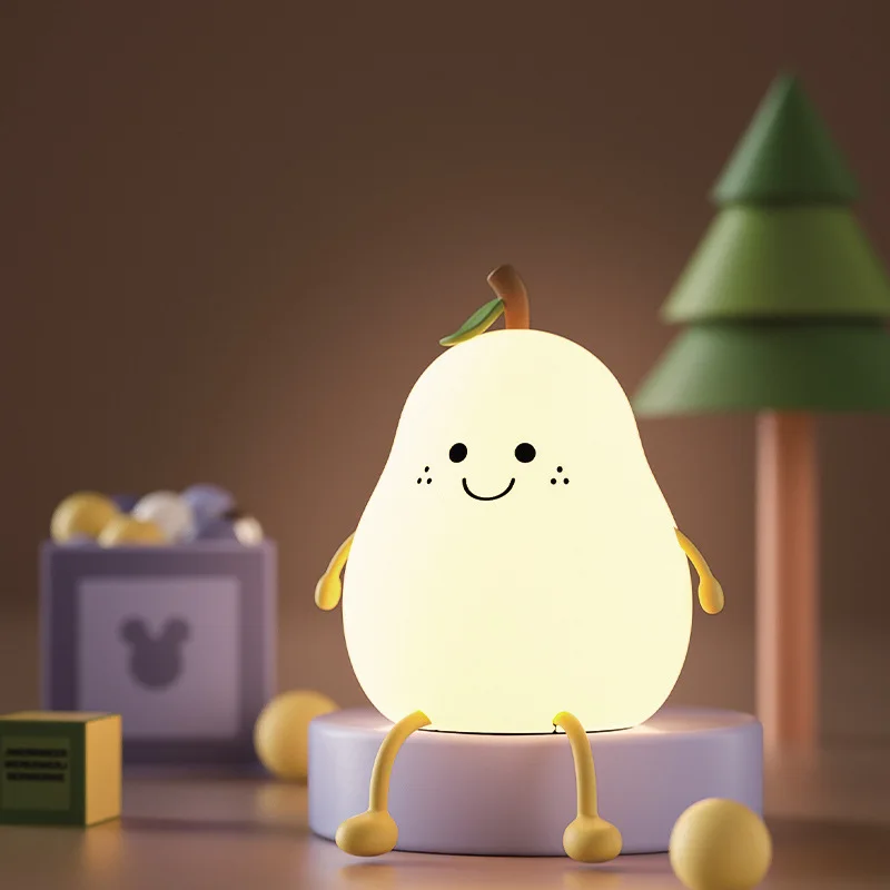 Silicone Table Lamp Pear Night Light Cute Night Light Creative Baby Light Led Light Wholesale 2023 New Usb Rechargeable
Silicone Table Lamp Pear Night Light Cute Night Light Creative Baby Light Led Light Wholesale 2023 New Usb Rechargeable