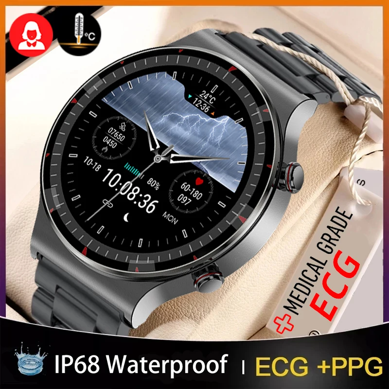 ECG+PPG Bluetooth Smart Watch Men 2022 Sports Bracelet NFC Waterproof Custom Watch Face Men SmartWatch For Huawei xiaomi watch
ECG+PPG Bluetooth Smart Watch Men 2022 Sports Bracelet NFC Waterproof Custom Watch Face Men SmartWatch For Huawei xiaomi watch