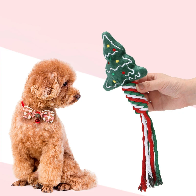 Pets Dog Toys Christmas Bite Toys Cane Cotton Ropes Knot Dogs Chew Interactive Molar Bite Toy Puppy Dog Accessories Pet Items
Pets Dog Toys Christmas Bite Toys Cane Cotton Ropes Knot Dogs Chew Interactive Molar Bite Toy Puppy Dog Accessories Pet Items