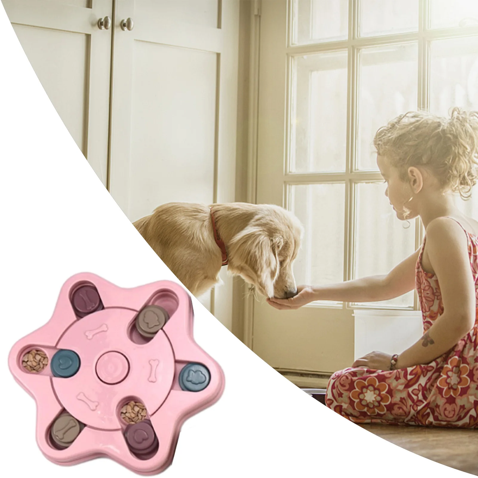 Dog Puzzle Toys Puppy Interactive Puzzle Game Dog Toy Treat Dispenser For Dogs Training Funny Feeding Non-Slip Bottom Dog
Dog Puzzle Toys Puppy Interactive Puzzle Game Dog Toy Treat Dispenser For Dogs Training Funny Feeding Non-Slip Bottom Dog