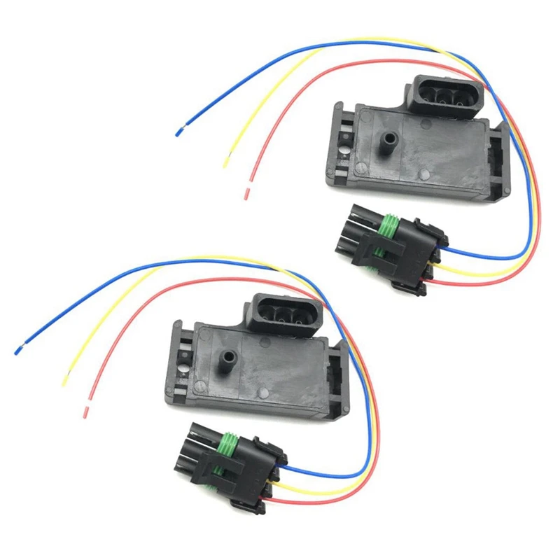2X 3 Bar Map Manifold Absolute Pressure Sensor Turbo Boost Wire Plug Pigtail For Cadillac Chevrolet Pontiac Buick
2X 3 Bar Map Manifold Absolute Pressure Sensor Turbo Boost Wire Plug Pigtail For Cadillac Chevrolet Pontiac Buick
