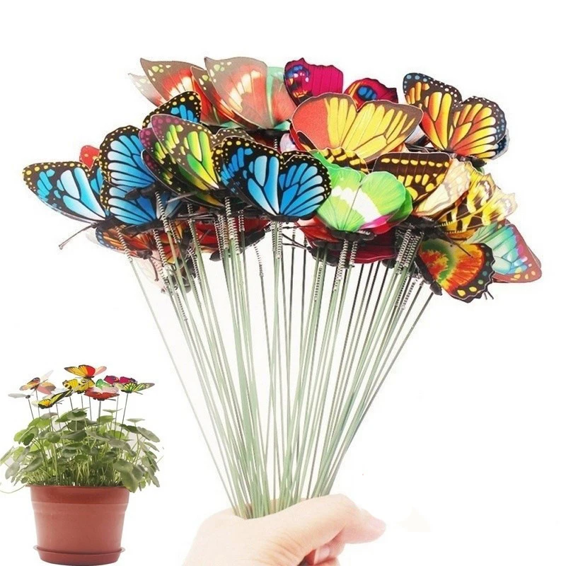 5/10/25pcs Butterflies Garden Yard Planter Colorful Whimsical Butterfly Stakes Decoracion Outdoor Decor Gardening Decoration
5/10/25pcs Butterflies Garden Yard Planter Colorful Whimsical Butterfly Stakes Decoracion Outdoor Decor Gardening Decoration