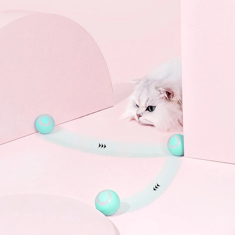 Smart Cat Toys Automatic Rolling Ball Electric Cat Toys Interactive for Cats Training Self-moving Kitten Toys Pet Accessories
Smart Cat Toys Automatic Rolling Ball Electric Cat Toys Interactive for Cats Training Self-moving Kitten Toys Pet Accessories