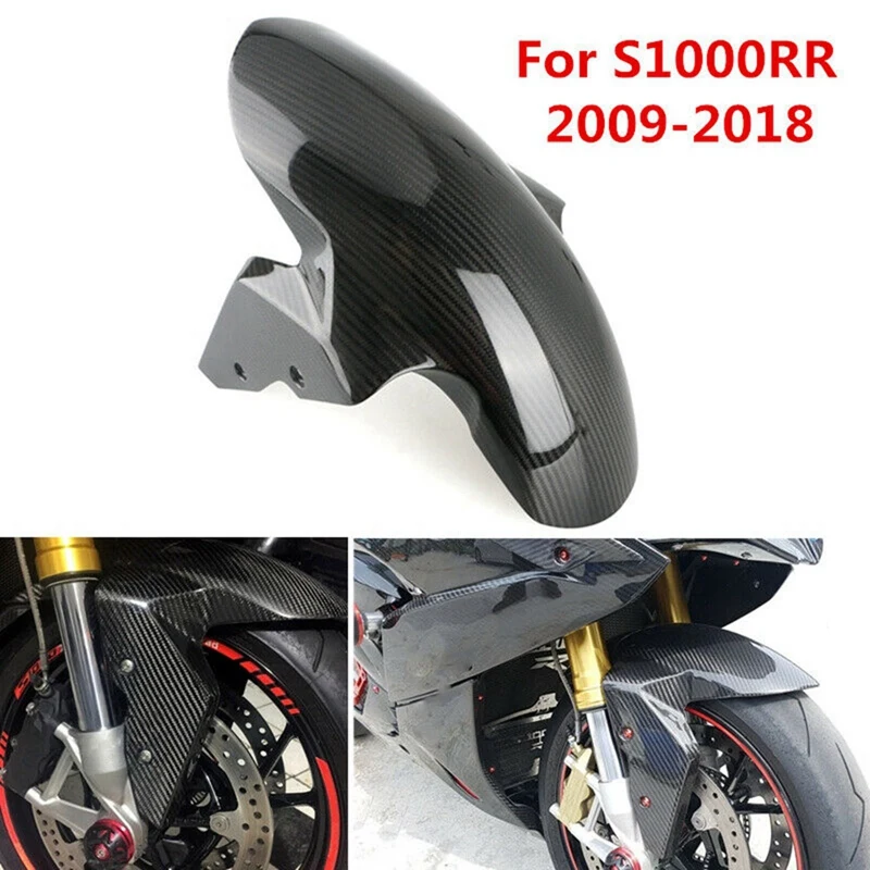 For -BMW S1000RR 2009-16 17 2018 Carbon Fiber Front Fender Splash Mud Dust Guard Mudguard Hugger Motorcycle
For -BMW S1000RR 2009-16 17 2018 Carbon Fiber Front Fender Splash Mud Dust Guard Mudguard Hugger Motorcycle