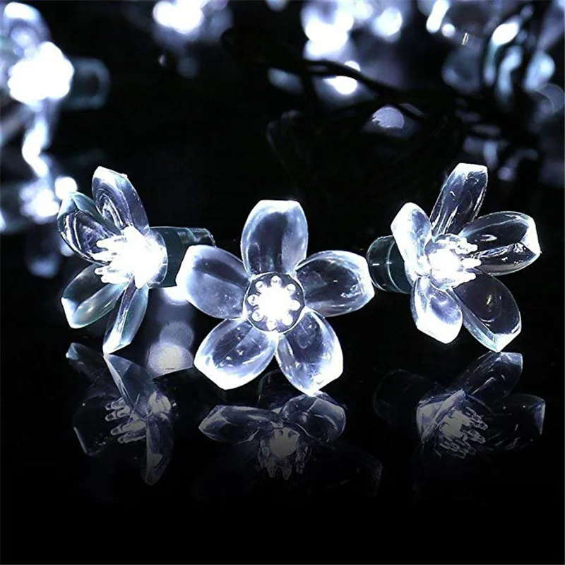 12M Solar Garden lights LED String light Outdoor Lighting Waterproof Flower Garland for the Street Lawn Patio Decoration Festoon
12M Solar Garden lights LED String light Outdoor Lighting Waterproof Flower Garland for the Street Lawn Patio Decoration Festoon