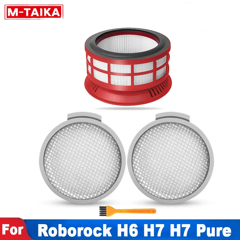 Комплект передних и задних фильтров HEPA для Roborock H6 H7, чистые беспроводные стики, аксессуары для пылесоса
Комплект передних и задних фильтров HEPA для Roborock H6 H7, чистые беспроводные стики, аксессуары для пылесоса