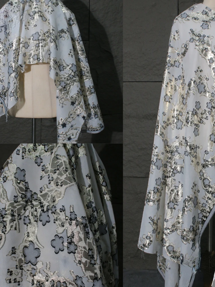 Organza Fabric Lace Jacquard Craft Texture Dress Wedding Dress Designer Wholesale Cloth Diy Sewing Meters Material
Organza Fabric Lace Jacquard Craft Texture Dress Wedding Dress Designer Wholesale Cloth Diy Sewing Meters Material