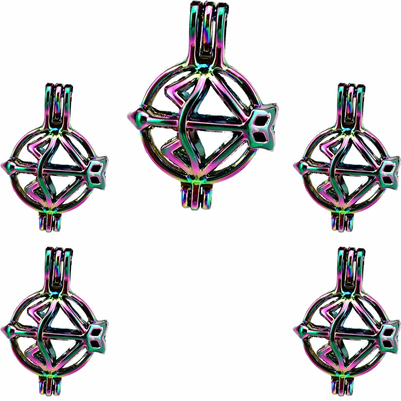 10PCS Popular Cupid's Arrow Charms Pearl Cage Locket Aromatherapy Diffuser Pendant For Gift Necklace Keychain DIY Jewelry Making
10PCS Popular Cupid's Arrow Charms Pearl Cage Locket Aromatherapy Diffuser Pendant For Gift Necklace Keychain DIY Jewelry Making