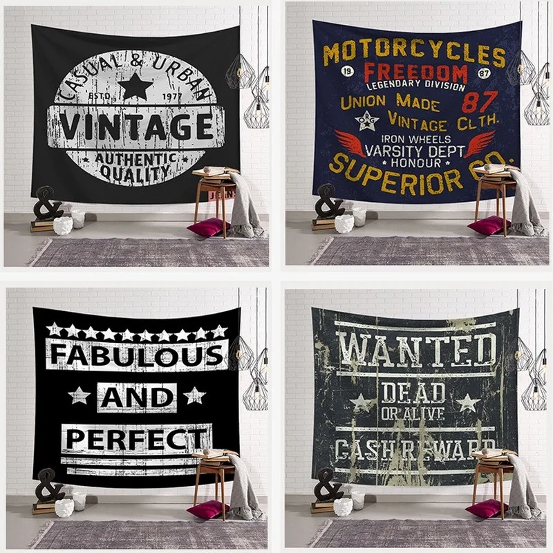Vintage Punk Tapestry Wall Hanging Retro Aesthetic Home Background Cloth Corridor Yoga Bedroom Living Room Blanket Mural Decor
Vintage Punk Tapestry Wall Hanging Retro Aesthetic Home Background Cloth Corridor Yoga Bedroom Living Room Blanket Mural Decor