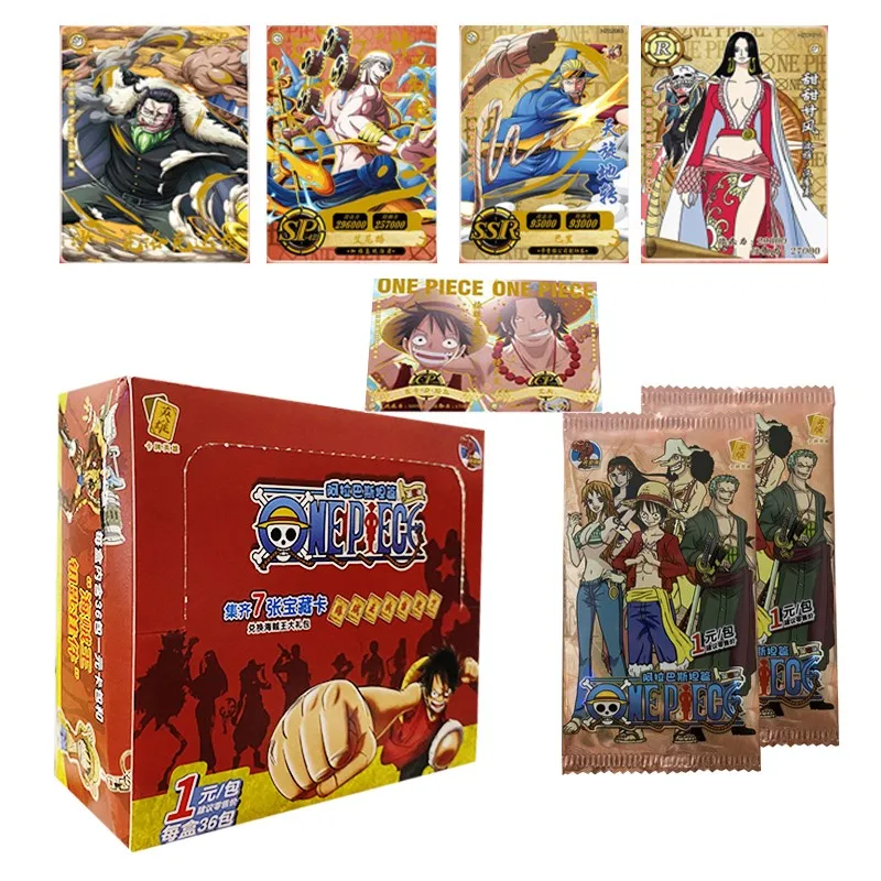 2022 New Japanese Anime One Piece Rare Cards Box Luffy Zoro Nami Chopper Bounty Collections Ccg Card Game Collectibles Child Toy
2022 New Japanese Anime One Piece Rare Cards Box Luffy Zoro Nami Chopper Bounty Collections Ccg Card Game Collectibles Child Toy
