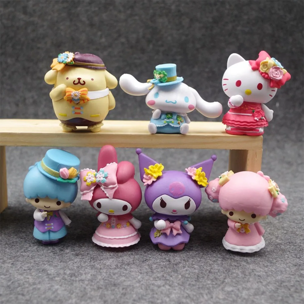 Sanrio весенний Цветочный сезон аниме фигурки игрушки My Melody Cinnamoroll Kuromi маленькая двойная звезда мультяшная модель кавайная игрушка Пасхальный подарок
Sanrio весенний Цветочный сезон аниме фигурки игрушки My Melody Cinnamoroll Kuromi маленькая двойная звезда мультяшная модель кавайная игрушка Пасхальный подарок