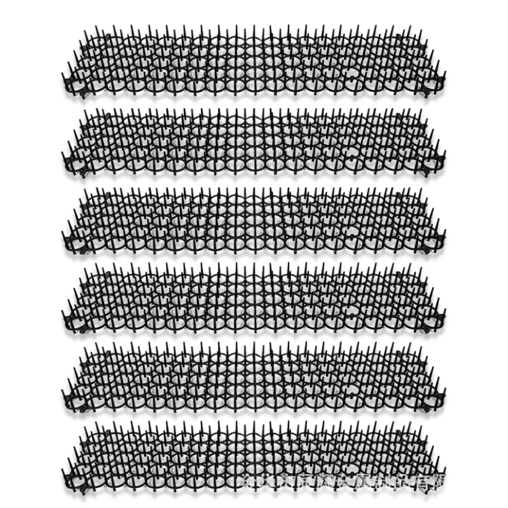 10pcs Garden Repeller Spike Mats with U-shape Hooks Lawn Backyard Plant Protection Animal Prickle Strips Gardening Supplies
10pcs Garden Repeller Spike Mats with U-shape Hooks Lawn Backyard Plant Protection Animal Prickle Strips Gardening Supplies