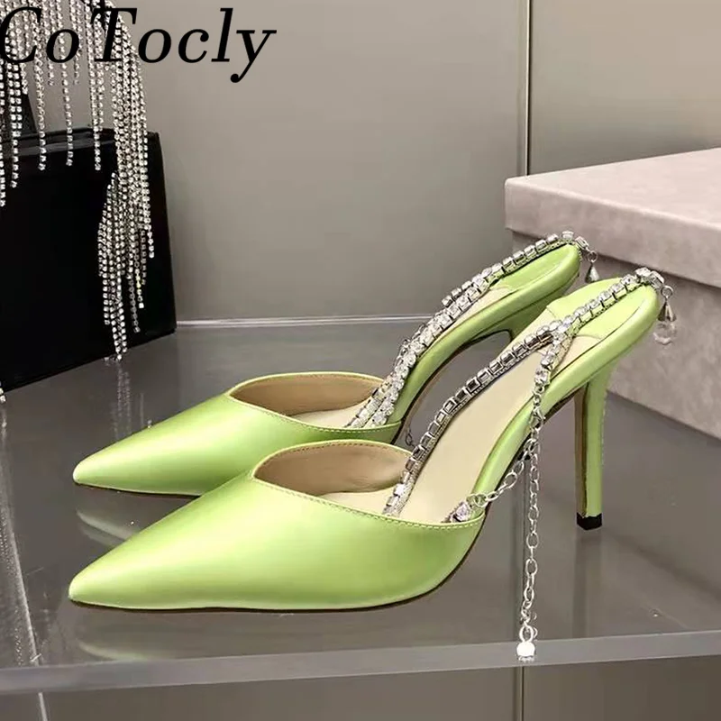 Luxury Brand Shoes Women High Heels Bride Shoes Rhinestone Ankle Buckle Strap Pumps Sandals Women Stiletto Runway Shoes Woman
Luxury Brand Shoes Women High Heels Bride Shoes Rhinestone Ankle Buckle Strap Pumps Sandals Women Stiletto Runway Shoes Woman