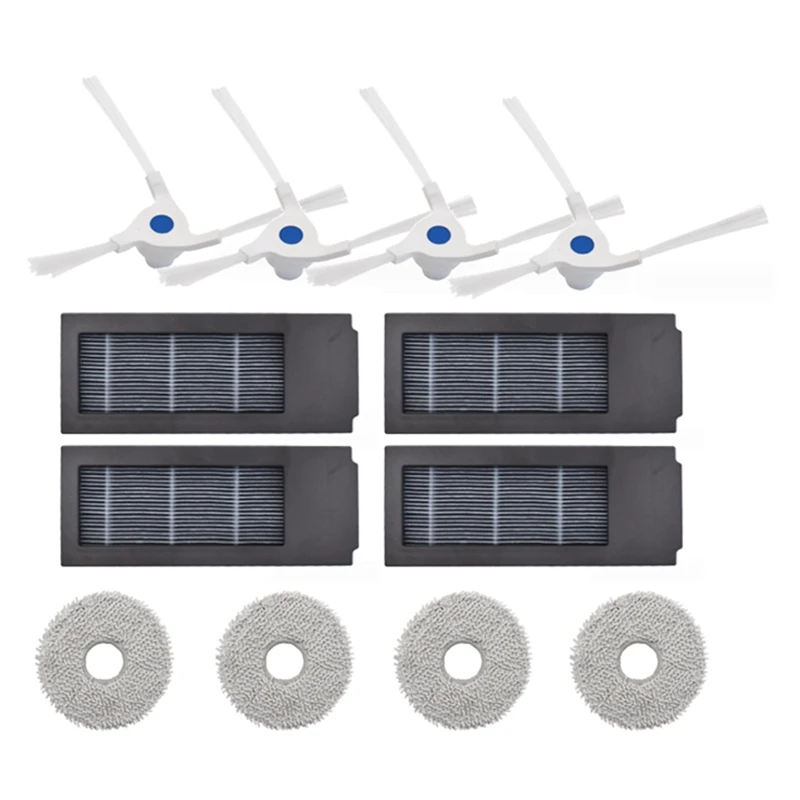 12PCS Parts Accessories For Ecovacs Deebot X2 / X2 Pro / DEX86 Robot Vacuum Cleaner Side Brush HEPA Filter Mop Cloth
12PCS Parts Accessories For Ecovacs Deebot X2 / X2 Pro / DEX86 Robot Vacuum Cleaner Side Brush HEPA Filter Mop Cloth
