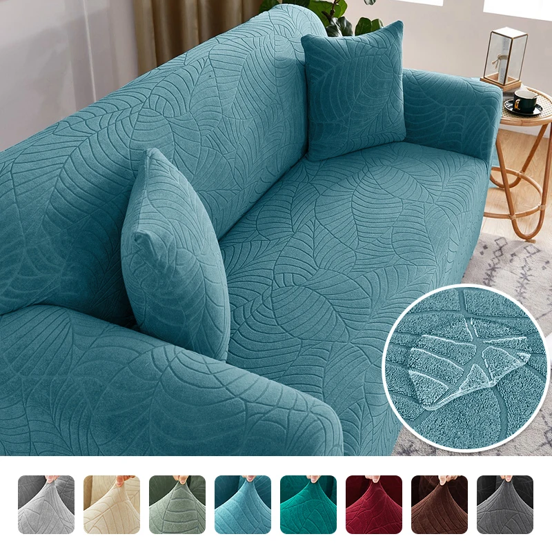 LELLEN Waterproof Jacquard Sofa Covers Thick Elastic Corner Solid Couch Cover L Shaped Sofa Slipcover Protector 1/2/3/4 Seater
LELLEN Waterproof Jacquard Sofa Covers Thick Elastic Corner Solid Couch Cover L Shaped Sofa Slipcover Protector 1/2/3/4 Seater