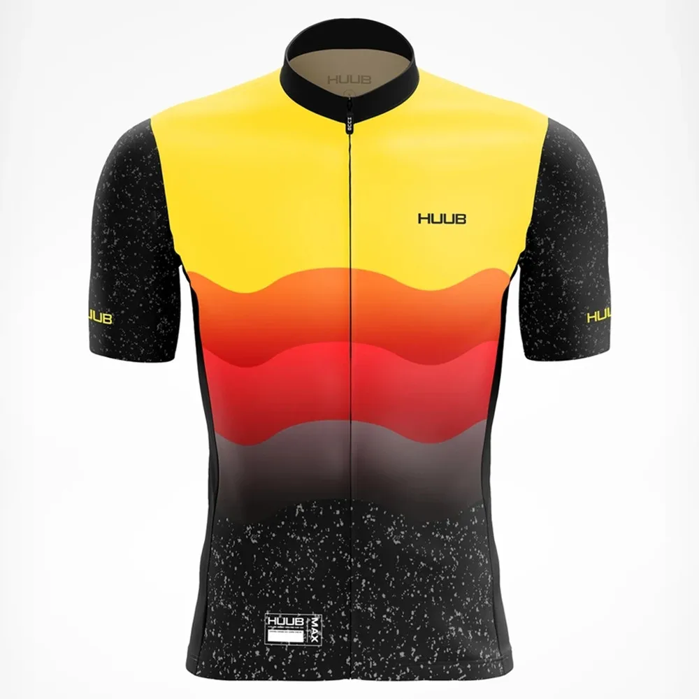HUUB Men's Cycling Shirt Summer Short Sleeve Mesh Fabric Breathable Sweatshirt Maillot Ciclismo Bike Team Sport Cycling Jersey
HUUB Men's Cycling Shirt Summer Short Sleeve Mesh Fabric Breathable Sweatshirt Maillot Ciclismo Bike Team Sport Cycling Jersey