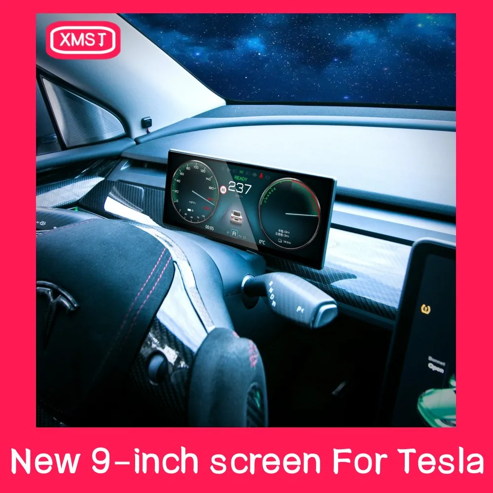 Tesla Model 3 Y 9- Inch For Car Lcd Dashboard Touch Screen Style Console Digital Instrument Panel Multimedia Player Display
Tesla Model 3 Y 9- Inch For Car Lcd Dashboard Touch Screen Style Console Digital Instrument Panel Multimedia Player Display