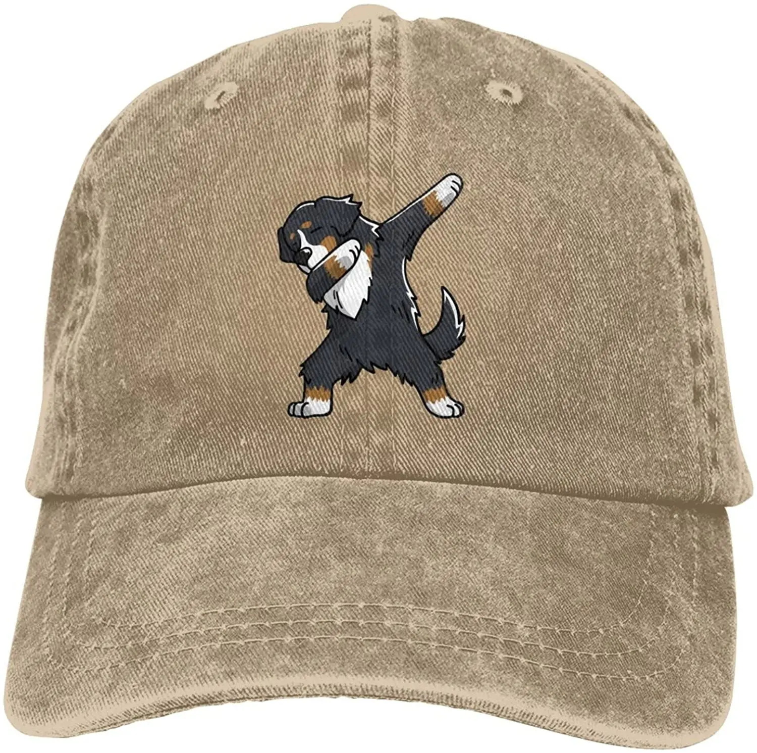 Bernese Mountain Dog Baseball Caps Funny Unisex Soft Casquette Cap Fashion Denim Hat Vintage Adjustable Black 
Bernese Mountain Dog Baseball Caps Funny Unisex Soft Casquette Cap Fashion Denim Hat Vintage Adjustable Black