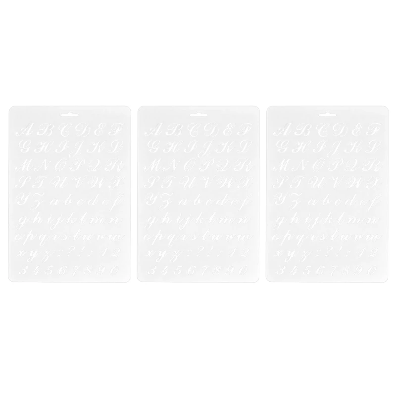 Трафареты с 3 буквами, трафареты с буквами и цифрами, трафареты с алфавитом и цифрами для красок из крафт-бумаги (2)
Трафареты с 3 буквами, трафареты с буквами и цифрами, трафареты с алфавитом и цифрами для красок из крафт-бумаги (2)