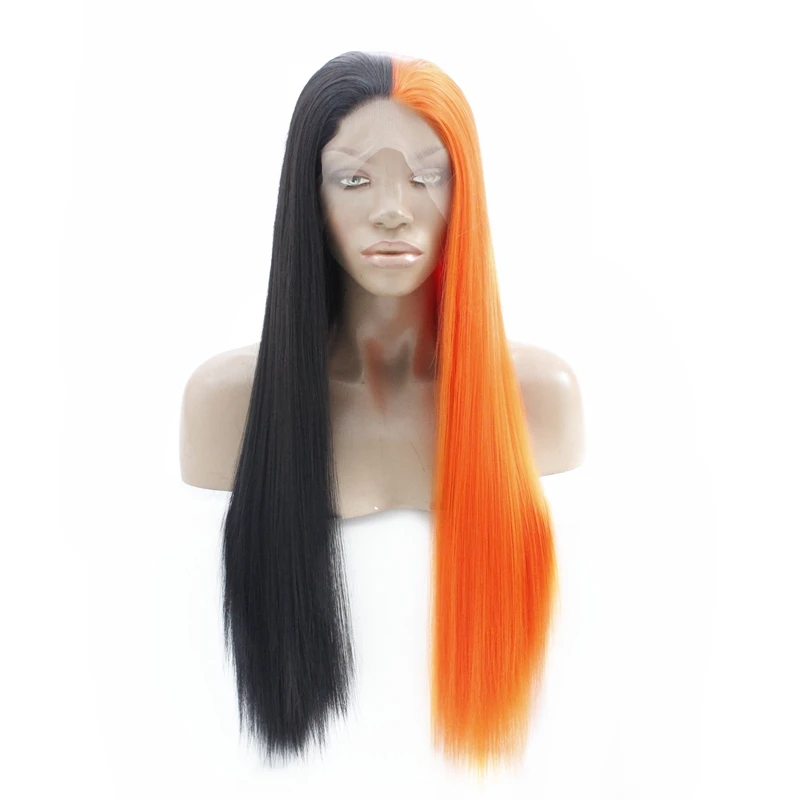 Synthetic Lace Front Wigs for Black Women Double Color Long Straight Hair Middle Part Lace Wig Heat Resistant Fiber Cosplay
Synthetic Lace Front Wigs for Black Women Double Color Long Straight Hair Middle Part Lace Wig Heat Resistant Fiber Cosplay
