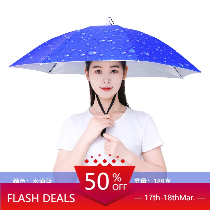 Fishman Umbrella Hat Double Layer Umbrella Worn on the Head Hat Umbrella Outdoor Overhead Sun Protection Sunshade Outdoor
Fishman Umbrella Hat Double Layer Umbrella Worn on the Head Hat Umbrella Outdoor Overhead Sun Protection Sunshade Outdoor
