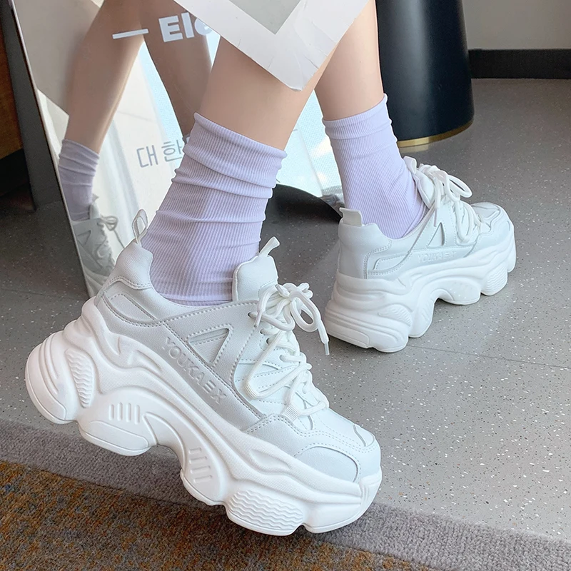 Platform Sneakers White Woman Vulcanize Shoes Femme Tenis Con Plataforma Luxury Tennis Feminino For Women 2022 Zapatos Mujer 
Platform Sneakers White Woman Vulcanize Shoes Femme Tenis Con Plataforma Luxury Tennis Feminino For Women 2022 Zapatos Mujer