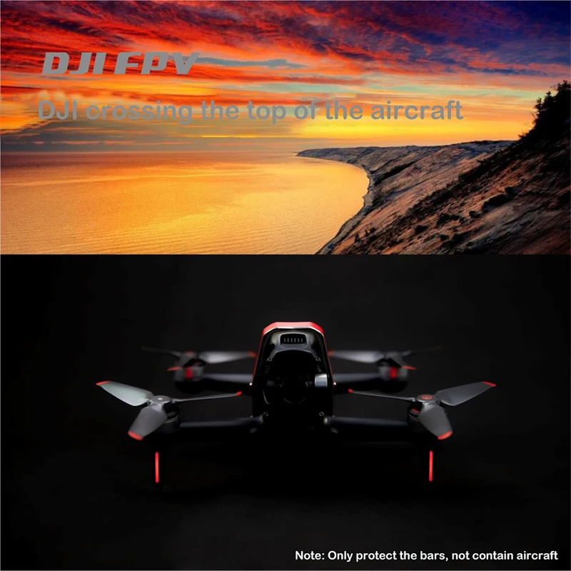 Aluminum Alloy Top Bar for DJI FPV Cross Machine Top Protection Bar Bumper Anti-Collision Accessories 
Aluminum Alloy Top Bar for DJI FPV Cross Machine Top Protection Bar Bumper Anti-Collision Accessories