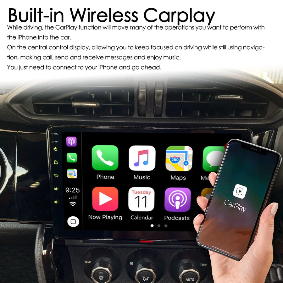 Stereo Autoradio 128GB ROM Android 12 Radio 2Din Car Multimedia Video Player For Subaru BRZ Scion FRS Toyota GT86 2012 2016 GPS
Stereo Autoradio 128GB ROM Android 12 Radio 2Din Car Multimedia Video Player For Subaru BRZ Scion FRS Toyota GT86 2012 2016 GPS