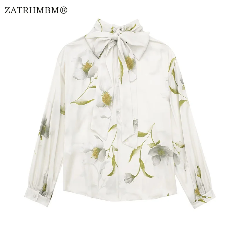 ZATRHMBM Women 2023 Autumn Fashion Floral Print Blouse Vintage Long Sleeve Top Button Up Female Shirts Blusas Chic Tops
ZATRHMBM Women 2023 Autumn Fashion Floral Print Blouse Vintage Long Sleeve Top Button Up Female Shirts Blusas Chic Tops