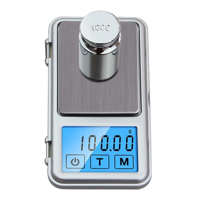 Portable Kitchen Digital Scale with Protective Cover LCD Backlight Display 500gx0.1g 6 Units Conversion Food Kitchen Scale
Portable Kitchen Digital Scale with Protective Cover LCD Backlight Display 500gx0.1g 6 Units Conversion Food Kitchen Scale