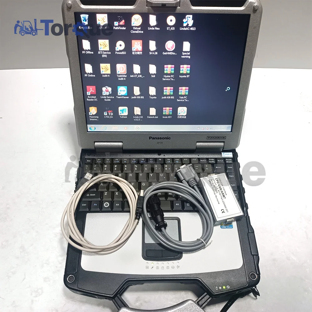 CF31 LAPTOP+For TOYOTA BT Serial 8052305 TruckCom USB/CAN Interface CPC-USB/ARM7 Diagnostic Tool for Toyota Truck Forklift
CF31 LAPTOP+For TOYOTA BT Serial 8052305 TruckCom USB/CAN Interface CPC-USB/ARM7 Diagnostic Tool for Toyota Truck Forklift