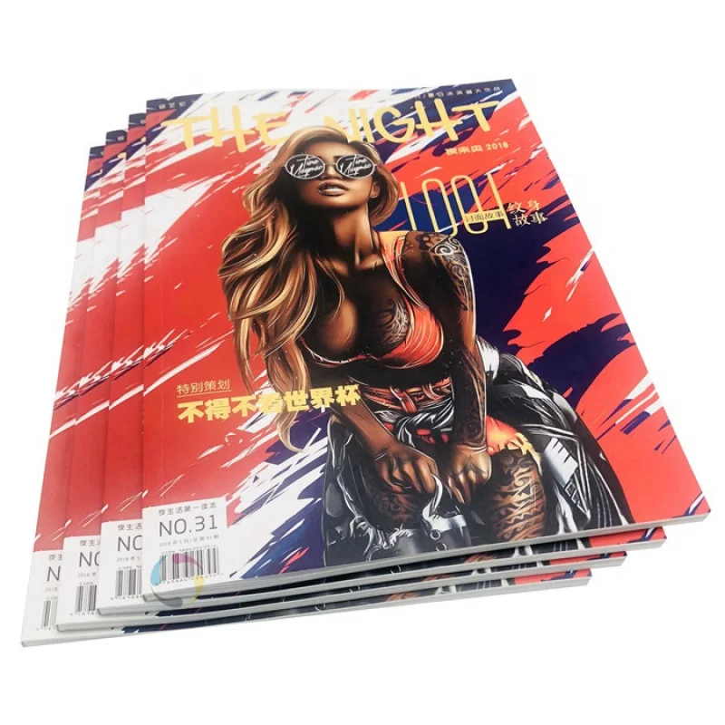 Highly quantity cheap paper leaflet booklet fashion full color monthly magazine book printing
Highly quantity cheap paper leaflet booklet fashion full color monthly magazine book printing