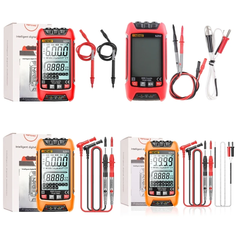 Digital Multimeter Multi- Tester Voltmeter Ammeter AC/DC Voltage Current Resistance Frequency Electrical Test Meter
Digital Multimeter Multi- Tester Voltmeter Ammeter AC/DC Voltage Current Resistance Frequency Electrical Test Meter