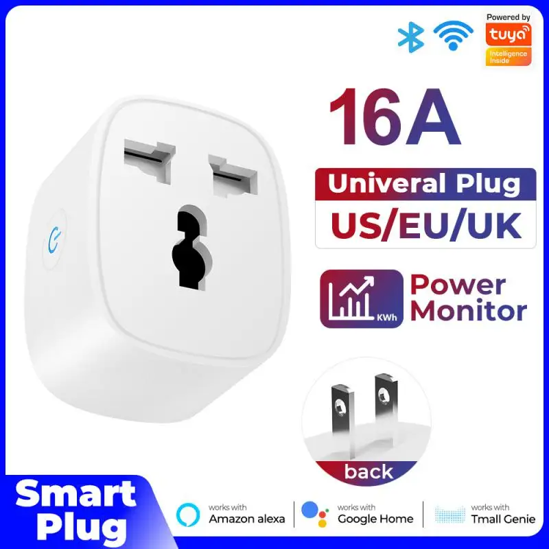 Wireless Socket Outlet Smart Socket Us 100-240v Tuya Wifi Socket Smart Home Multifunctional Socket Anglo-american European Gauge
Wireless Socket Outlet Smart Socket Us 100-240v Tuya Wifi Socket Smart Home Multifunctional Socket Anglo-american European Gauge