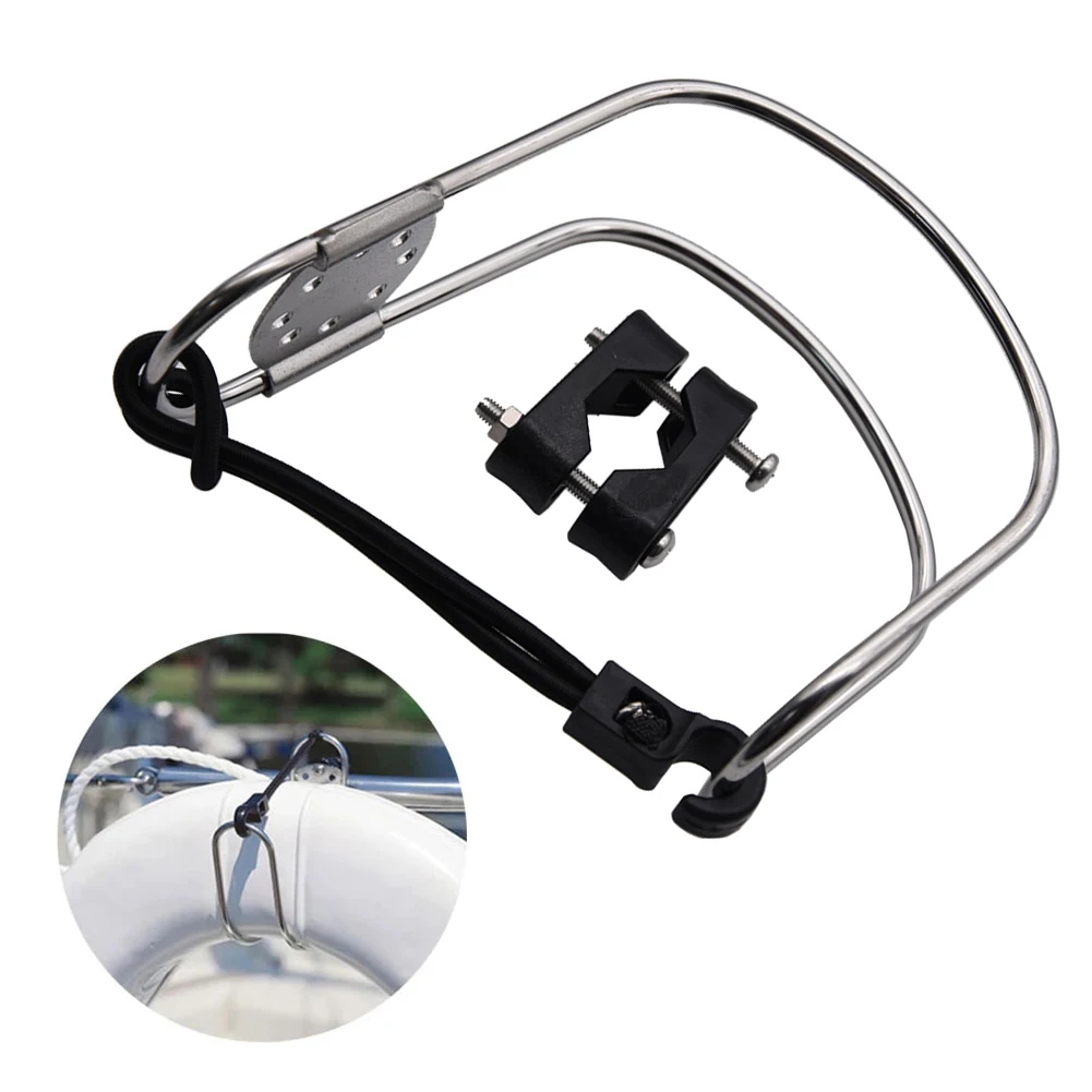 316 Stainless Steel Life Buoy Ring Holder Marine Horseshoe Bracket For Boat Suits Horseshoe Lifebouys Life Rings
316 Stainless Steel Life Buoy Ring Holder Marine Horseshoe Bracket For Boat Suits Horseshoe Lifebouys Life Rings